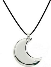 ZOPPINI Collana Donna Pendente LUNA Aladin ZIRCONE Diamante Bianco Conf. Regalo