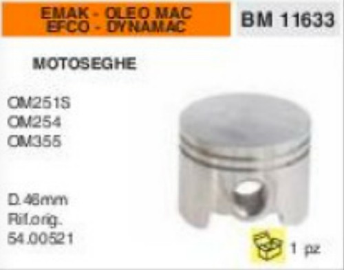 00521 pistone motosega - pistone,