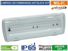 LAMPADA LED EMERGENZA ANTI