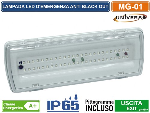 Lampada led emergenza - lampada, di
