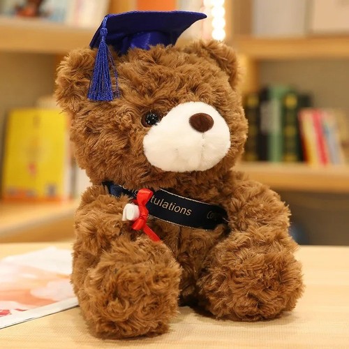 Cappello blu orso marrone - , 11
