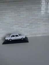 Die cast 1/43 Modellino Auto Fiat 132 Colore Bianco DeAgostini