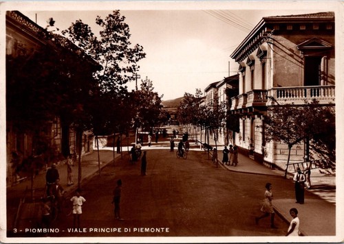 Cartolina piombino provincia - cartolina,