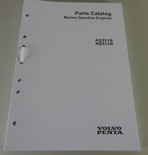 Catalogo Ricambi/Listello di Ricambio Volvo Penta Motore-Barca AQ311A/AQ311B