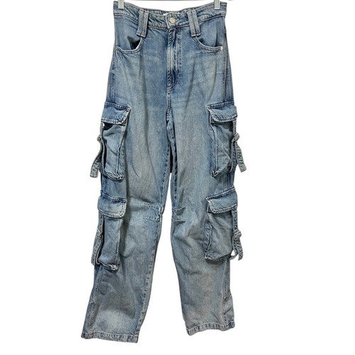 Jeans zara baggy cargo - zara,