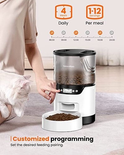 Dispenser cibo gatti
