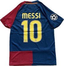 Maglia calcio Messi 10 FC Barcellona 2009 finale Roma Champions League