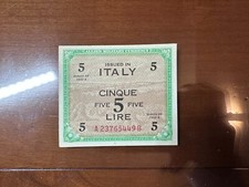 ALLIED MILITARY CURRENCY 5 AM