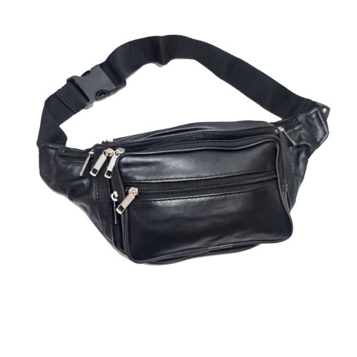 Bauchtasche pelle nera - in,
