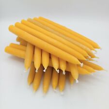Candele con cera d'api 2 cm alta 25 cm 60/65 grammi 8 ore - confezione a scelta