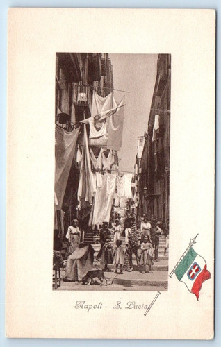 Cartolina napoli lucia - s.,