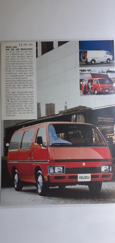 Isuzu van - isuzu:, (foglio