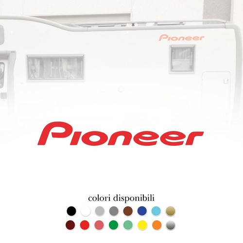 Adesivo set loghi pioneer - set, “pioneer