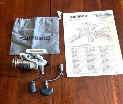 Reel shimano stradic 4000fj - reel,