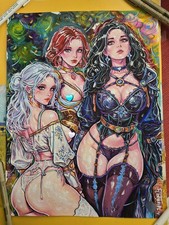 Quadro originale fan Ciri