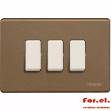 BTICINO 503/3/BR PLACCA 3