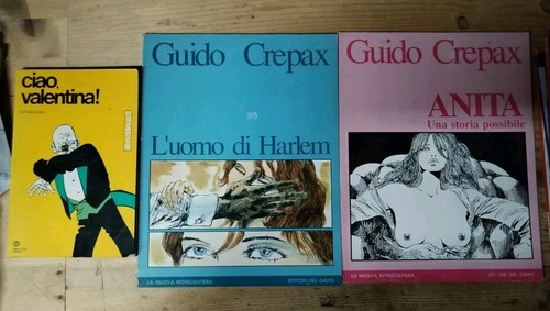 Crepax uomo harlem ed - crepax, l'uomo