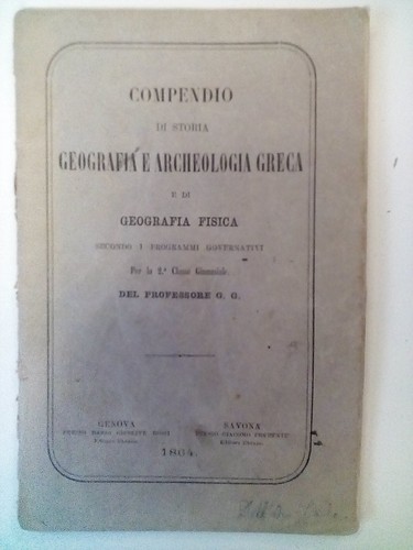 Compendio storia geografia - di,