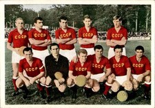 Cartolina Squadra Calcio URSS