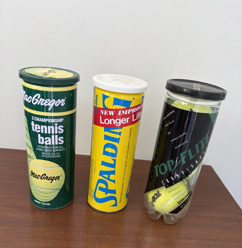 Lattine palline tennis - 3, da
