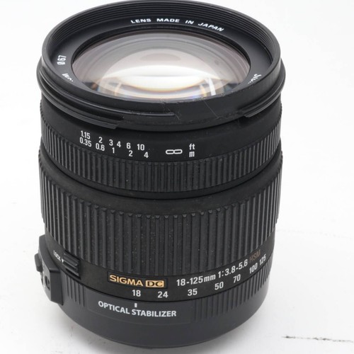 Sigma 125mm 6 dc - f3.8-5.6,