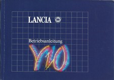 LANCIA Y 10 Manuale Uso e
