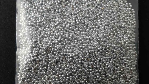 Perline 3mm tonda plastica - perline, in