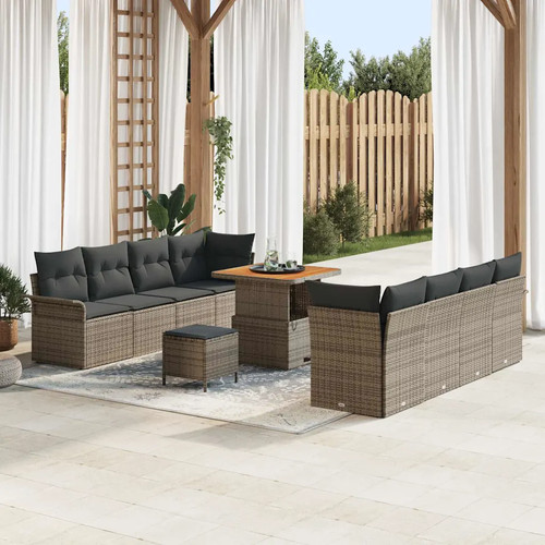 Set divano giardino - set, con