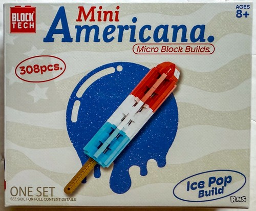Blocco mini americana - americana, pop
