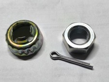 KIT DADO + COPPIGLIA RUOTA POSTERIORE VESPA PX 125 150 200-ARCOBALENO