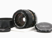 Video [Quasi MIMT] Canon FD 28mm F/2 S.S.C. Obiettivo grandangolare SSC MF testato GIAPPONE