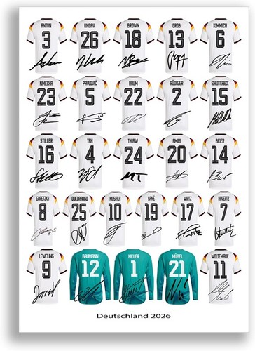 Poster germania squadra - germania,