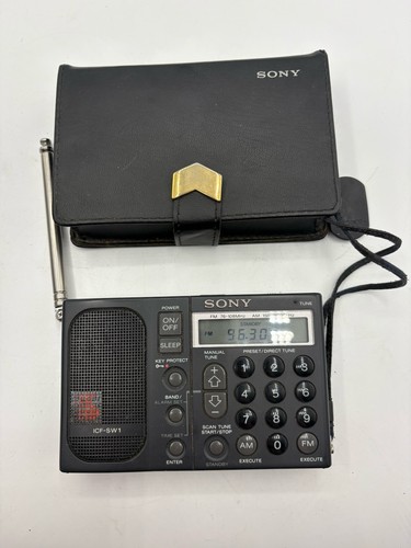 Vintage sony icf sw1 radio - sony, icf-sw1