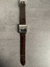 Rare Longines Serge Manzon silver wristwatch 1973 . NOS condition