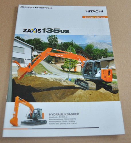 Hitachi zaxis 135us escavatore - zaxis,