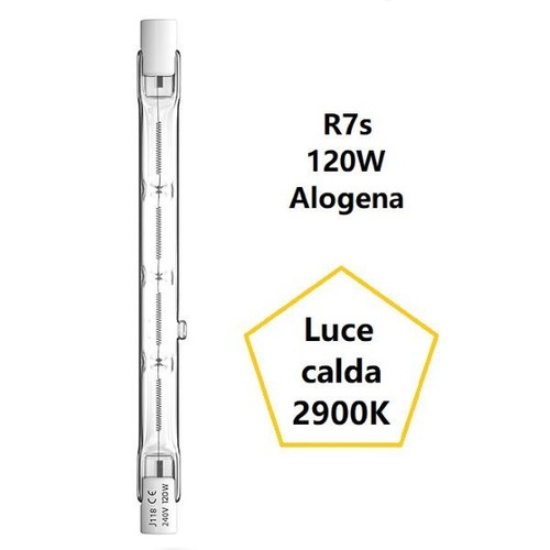 R7s lampadina lineare alogena - r7s,