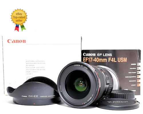 Canon 40mm 4l - 17-40mm, f/4l