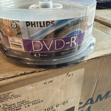 Confezione 250 DVD-R, nuovi in