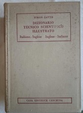 DIZIONARIO TECNICO SCIENTIFICO ILLUSTRATO -ITALIANO /INGLESE-INGLESE/ITALIANO(19