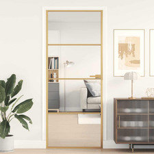 Porta interno oro trasparente - interno,
