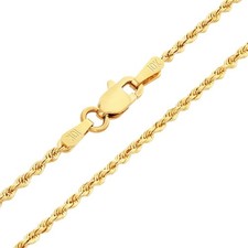 10K Oro Giallo 1.8mm Collana