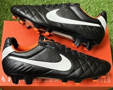 Scarpe da calcio Nike Tiempo Legend IV Elite FG taglia UK 7 nuove con borsa rare