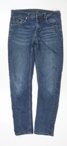 Jeans zara uomo blu cotone - zara,