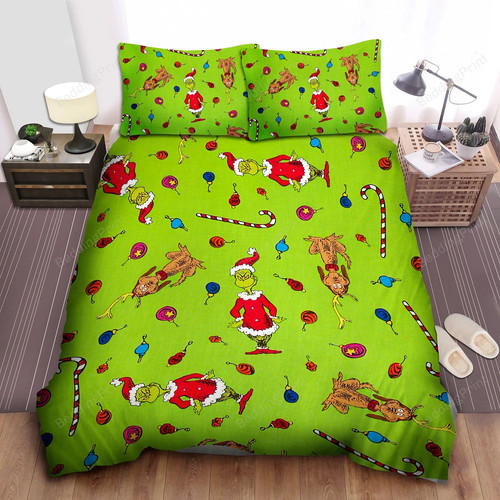 Grinch christmas pattern full - grinch,