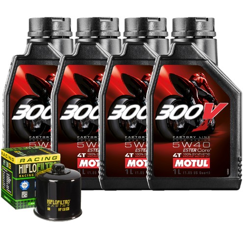 Tagliando olio motul 300v 5w40 - tagliando,