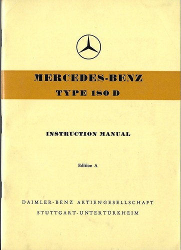 Mercedes 180 manuale - mercedes,