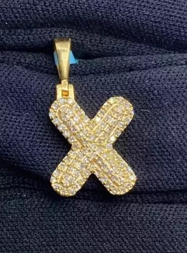 Ciondolo lettera iniziale - "x",