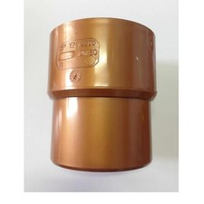 Manicotto pvc color rame