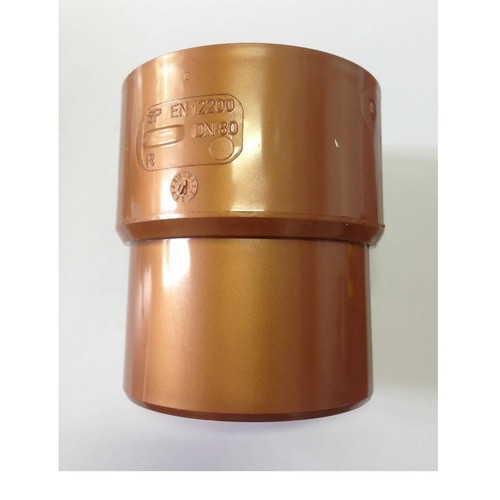 Manicotto pvc color rame