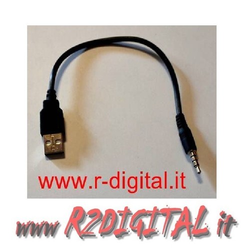 Cavo usb jack 5mm aux - a,